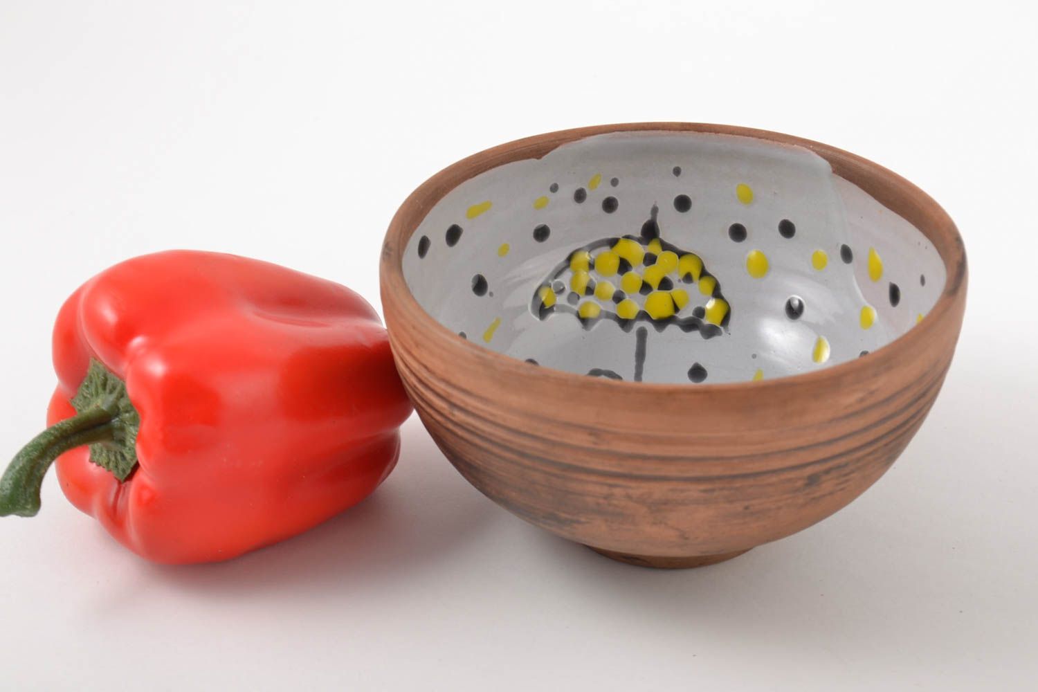 Handmade Geschirr aus Keramik Küchen Deko Keramik Schüssel Geschenk für Frau foto 1