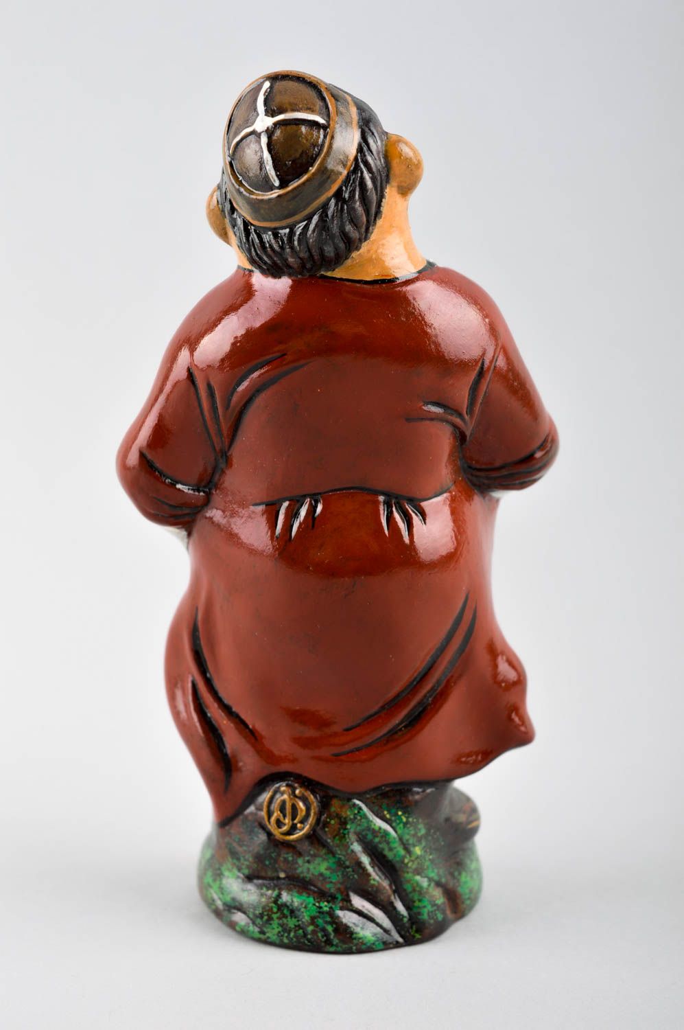Figurine décorative Statuette céramique fait main Déco maison ethnique  photo 4