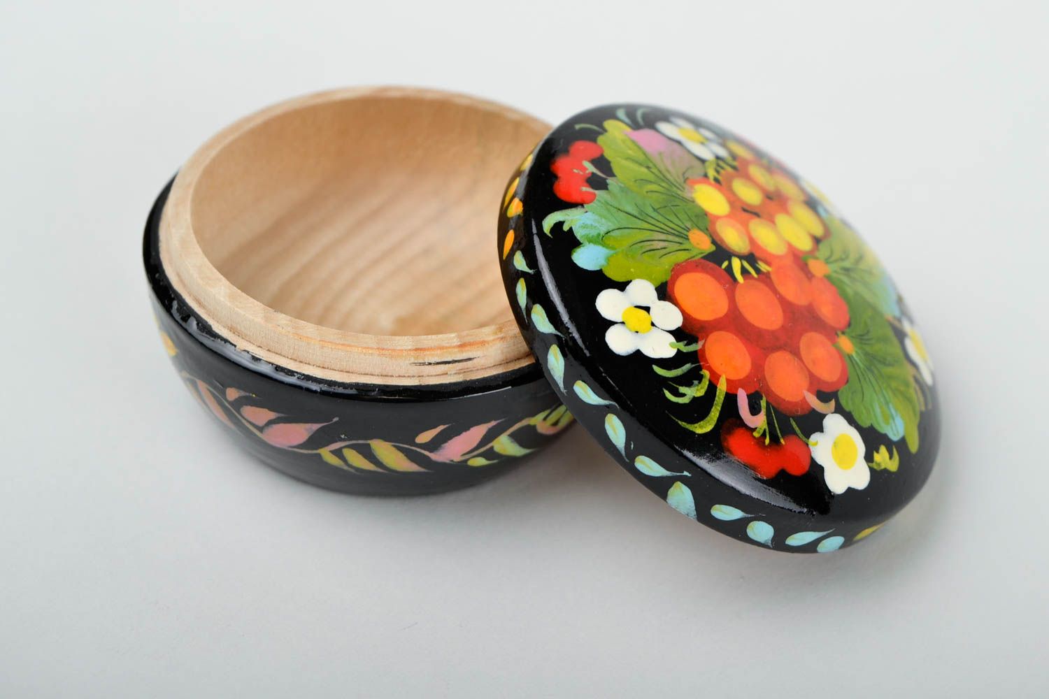 Handmade decorations wooden jewelry box jewelry storage gifts for women photo 5