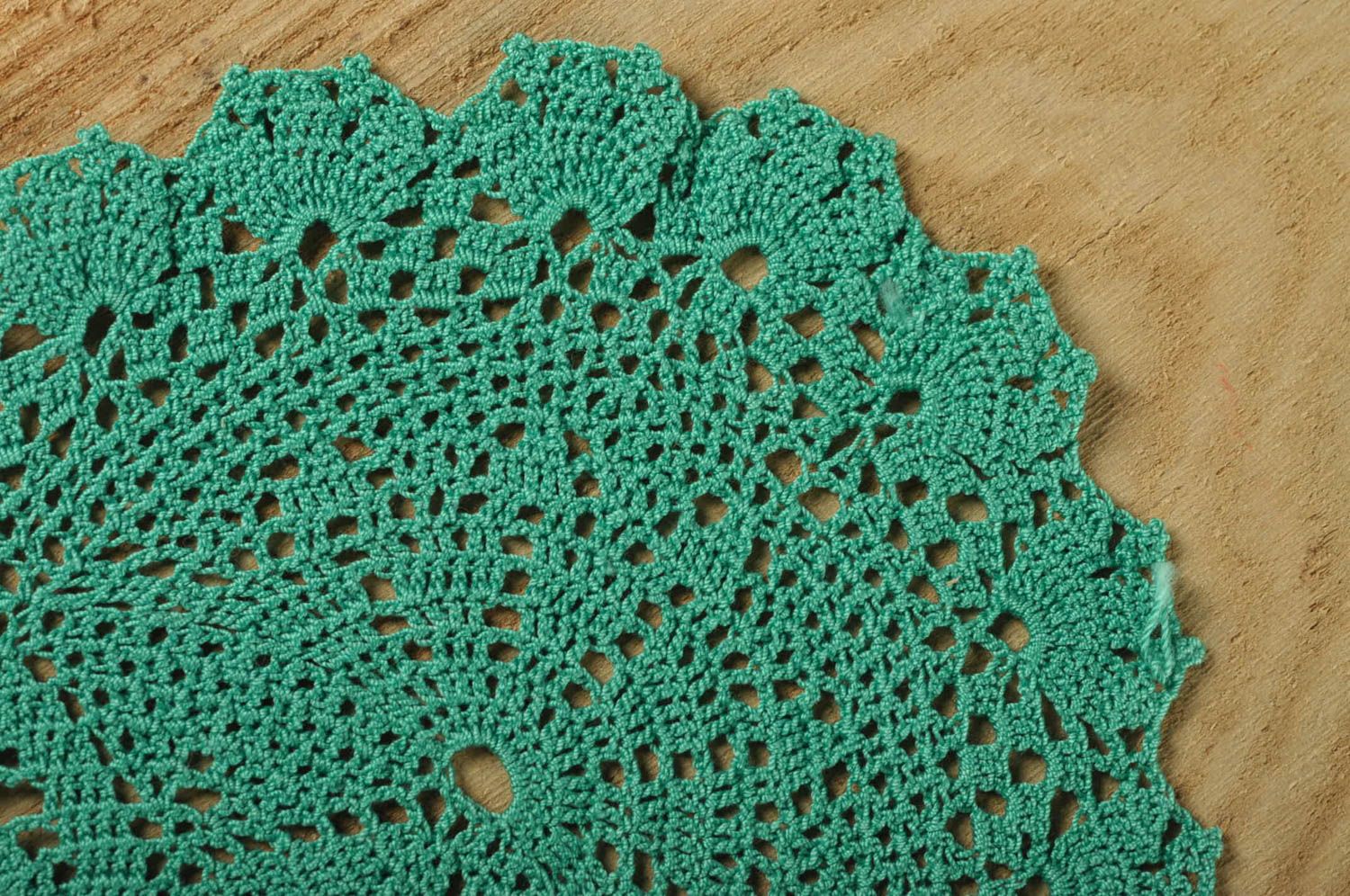 Servilleta de crochet hecha a mano textil para el hogar regalo original foto 4