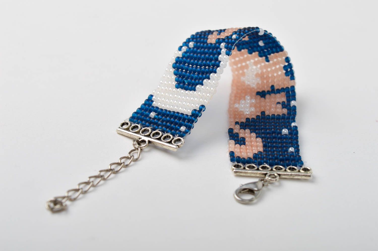Schmuck aus Glasperlen handgeschaffen Frauen Armband toll Rocailles Schmuck foto 5