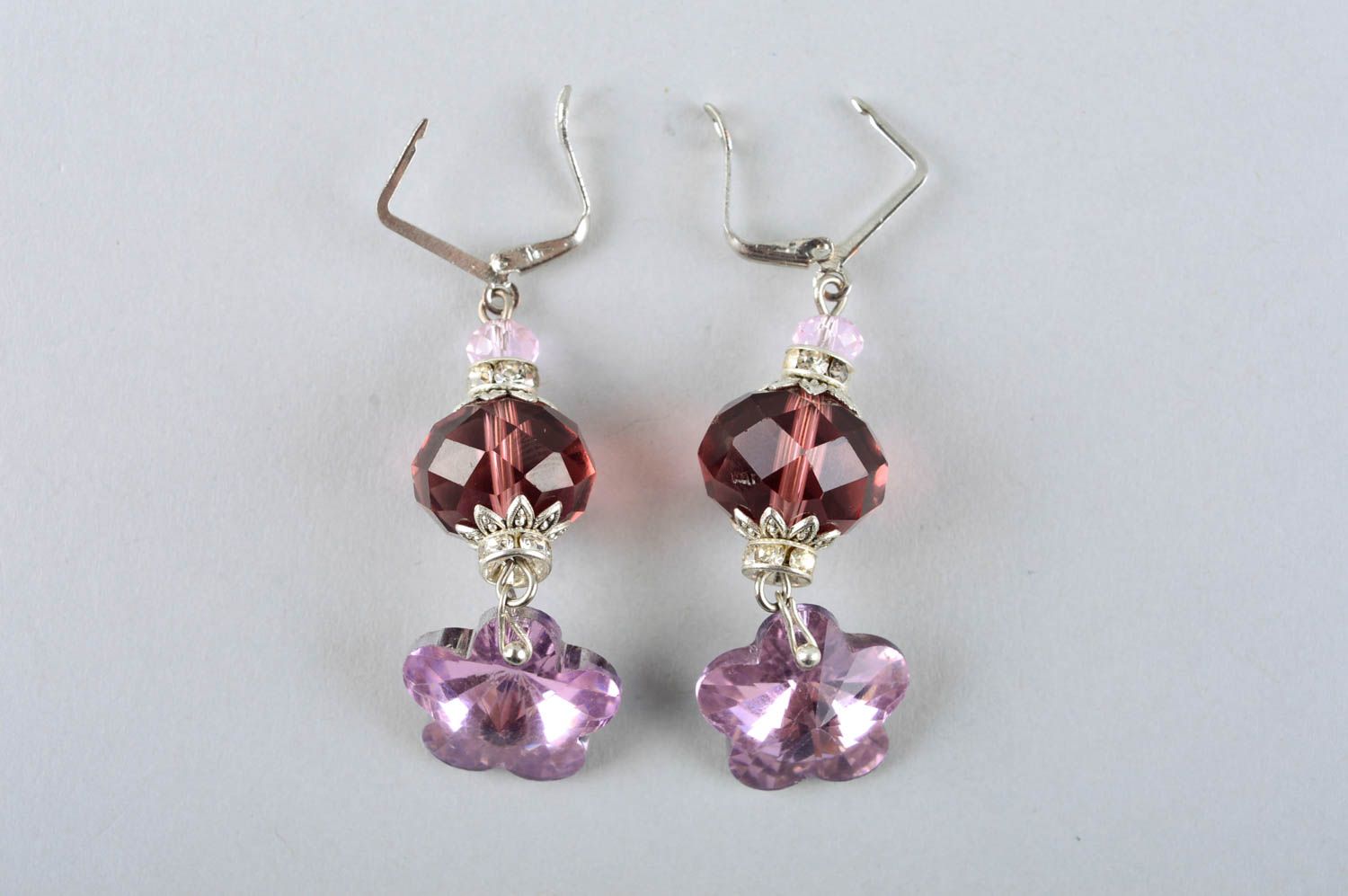 Handcrafted jewelry designer earrings dangling earrings womens accessories photo 5