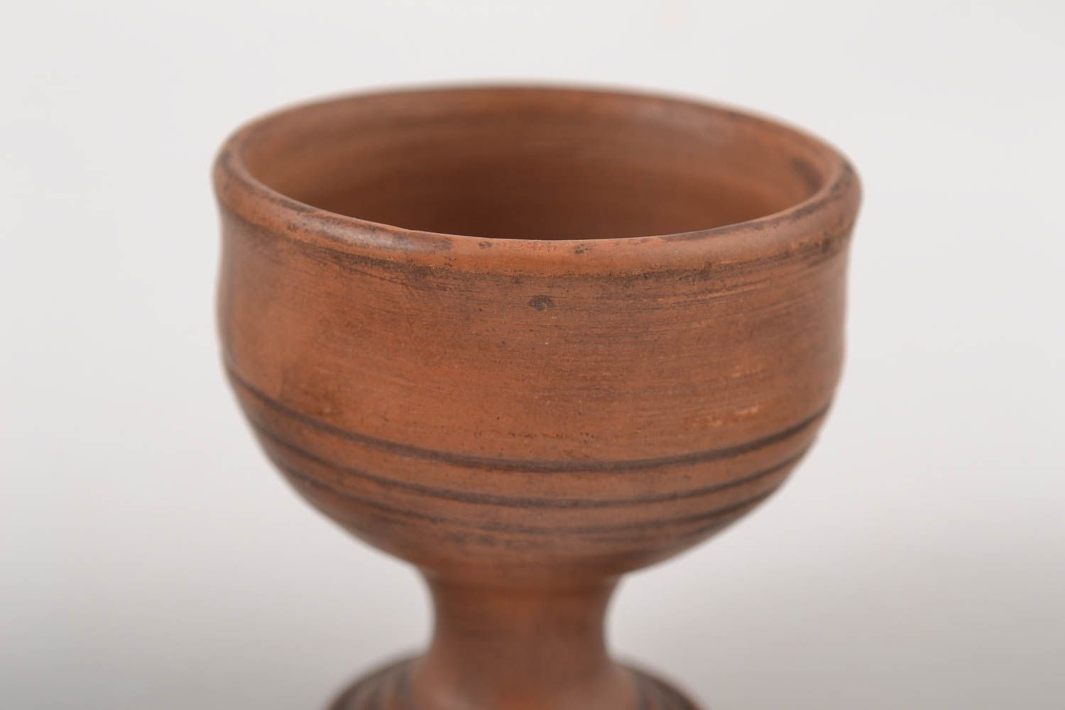 Schnapsgläser Keramik handmade Pinnchen Schnaps stilvoll Geschirr aus Ton foto 4