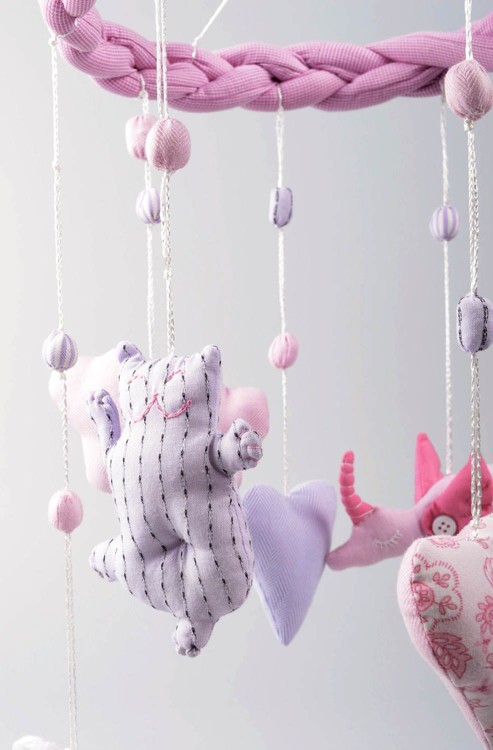 Unusual handmade crib toy baby mobiles baby bed hanging toys gifts for kids photo 1