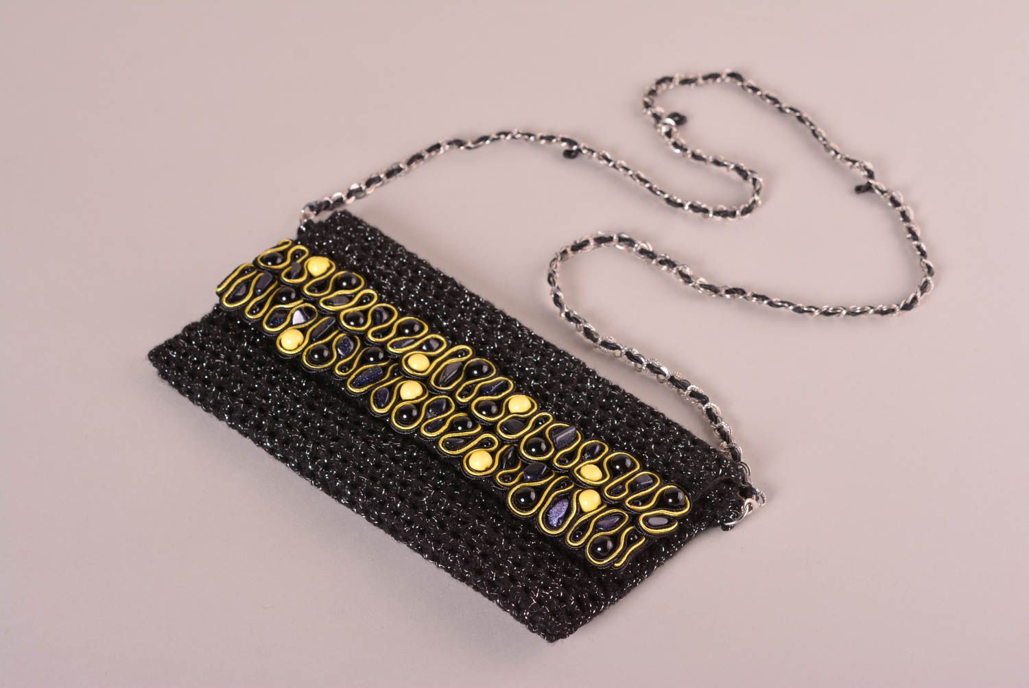 Clutch Tasche handmade Accessoire für Frauen Geschenk für Frauen schön bestickt foto 3