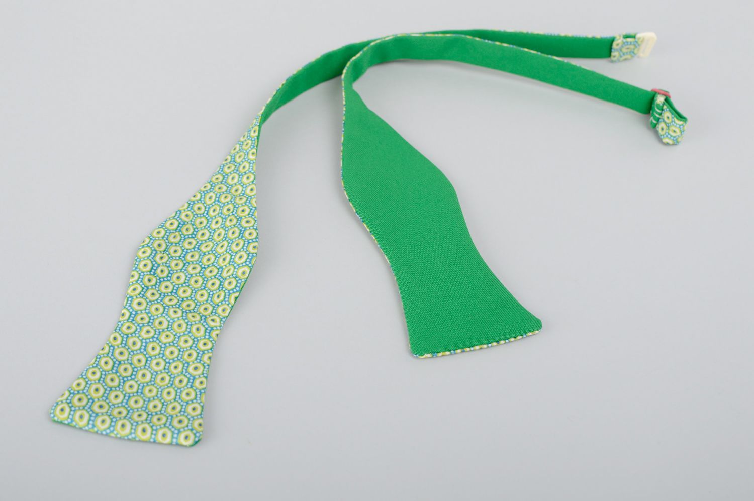 Corbata de moño textil foto 2