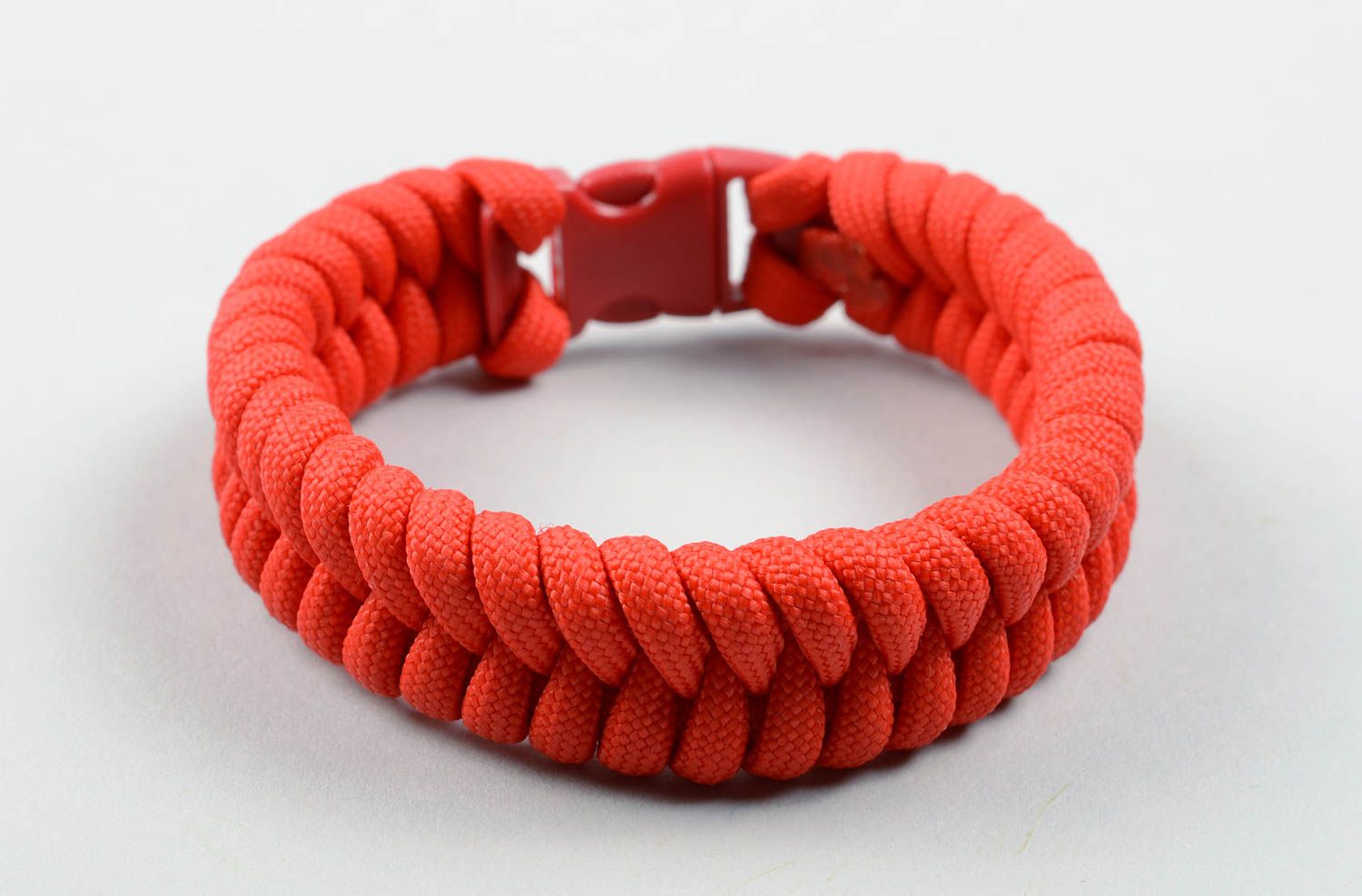 Handmade bracelet for men designer paracord bracelet stylish unusual accessory photo 1