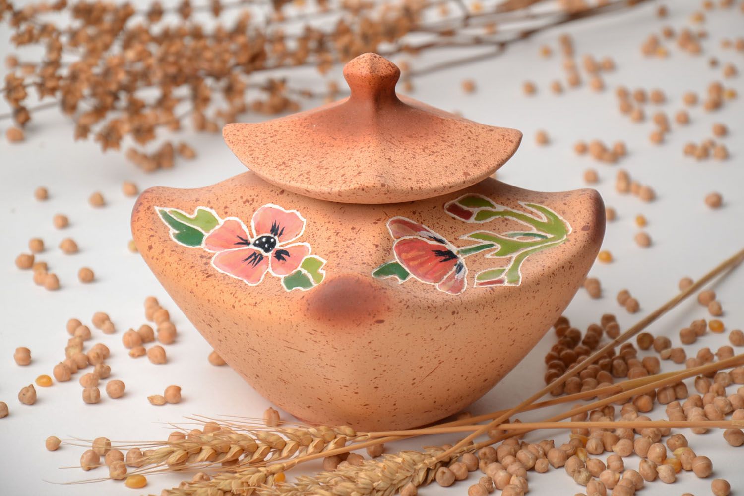 Ceramic sugar bowl photo 1