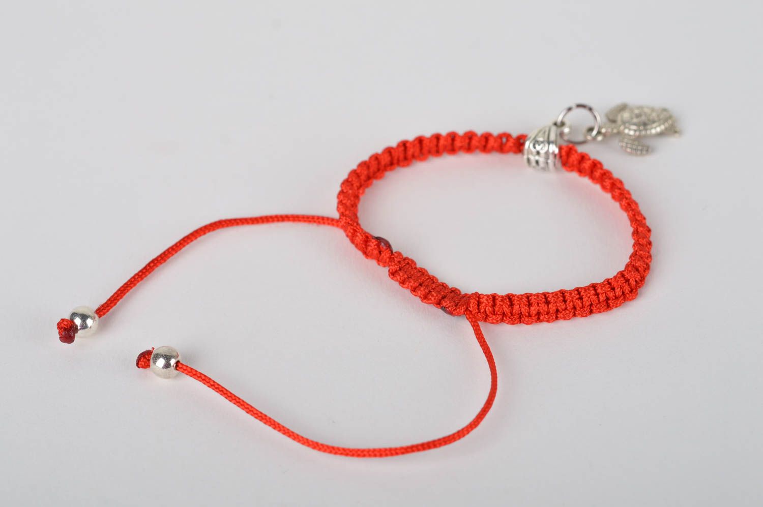 Stylish handmade string bracelet woven thread bracelet accessories for girls photo 5