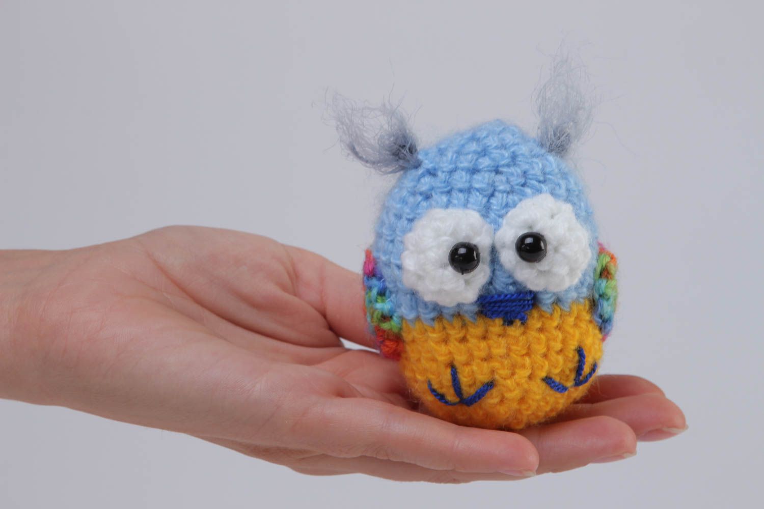 Beautiful handmade crochet soft toy stuffed toy birthday gift ideas small gifts photo 5