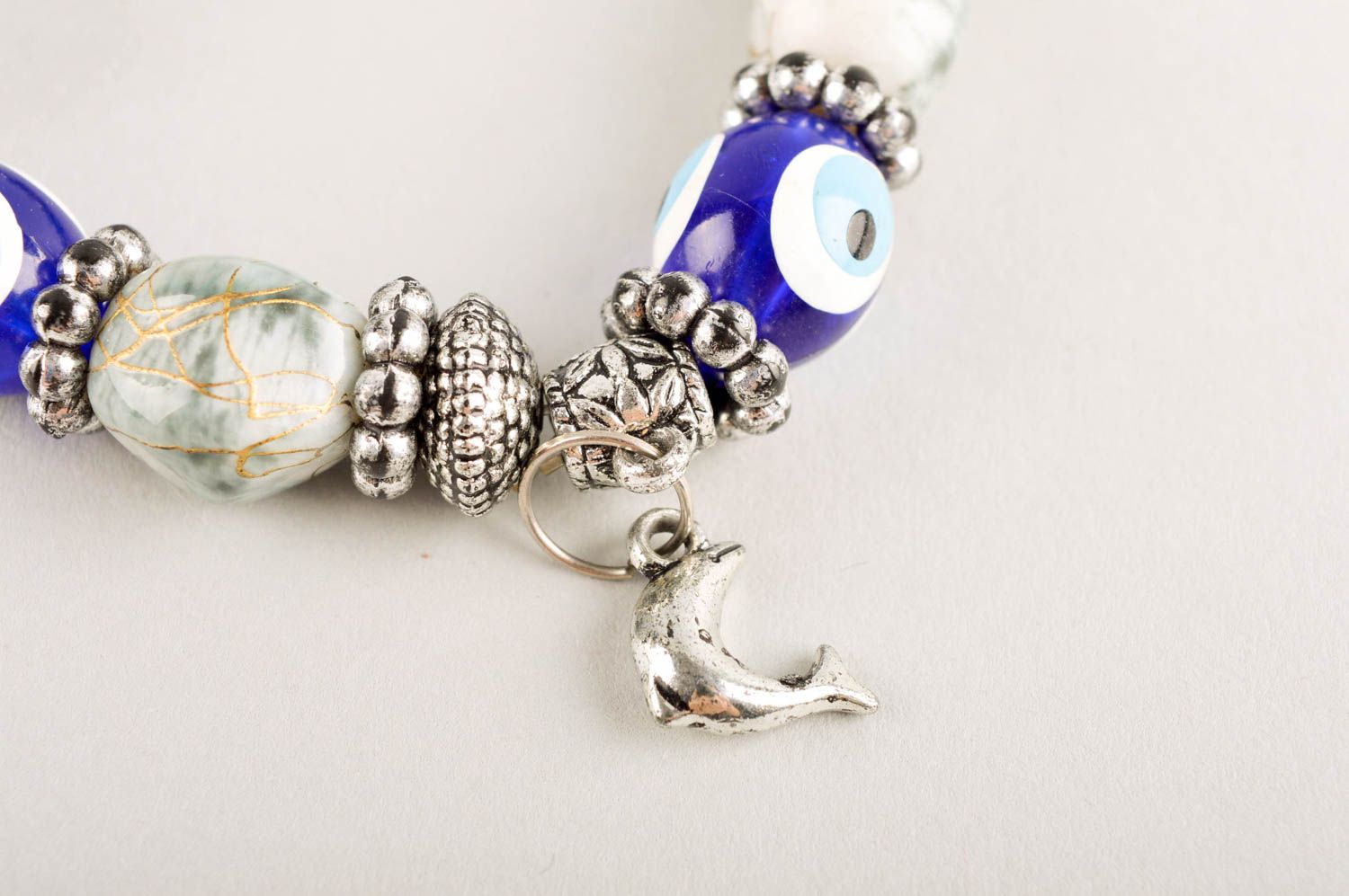 Handmade bracelet beaded bracelet designer accessory unusual jewelry gift ideas photo 4
