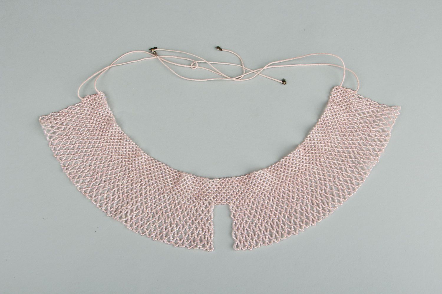 Collar made of japanese beads photo 3