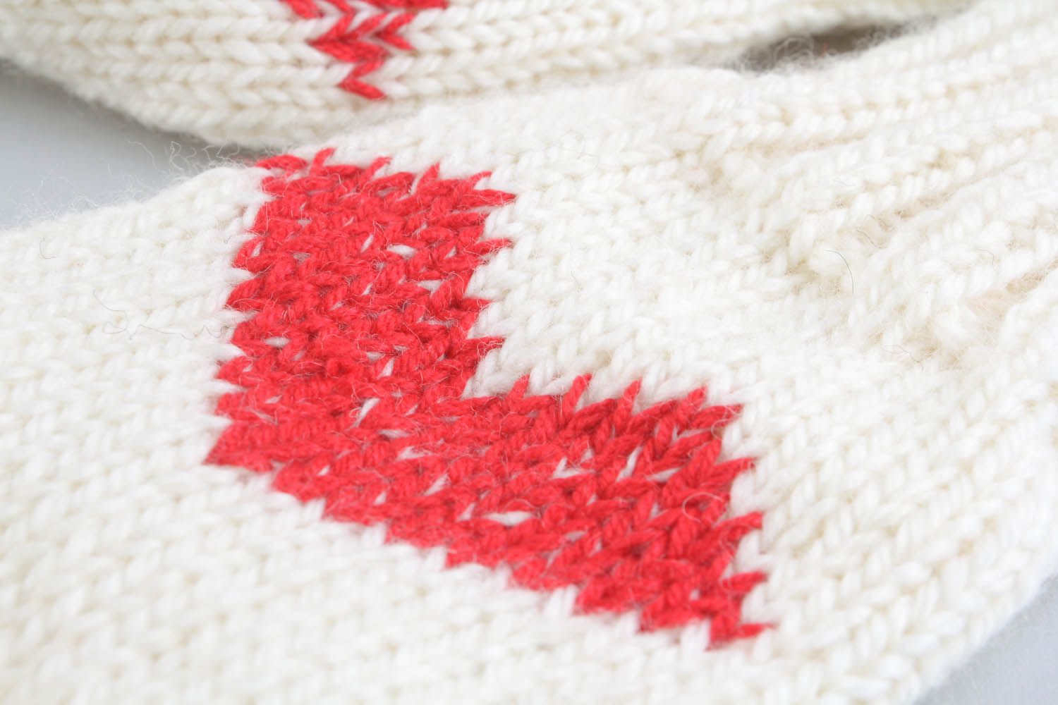 Semi mitenes tricotados com agulhas à mão de semi lã acessório de roupa  foto 4