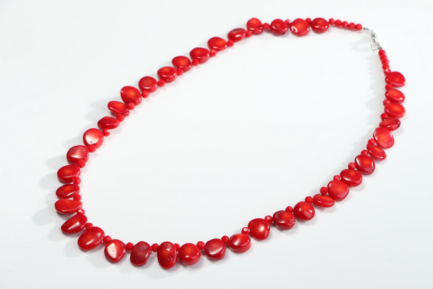 Coral necklace photo 2