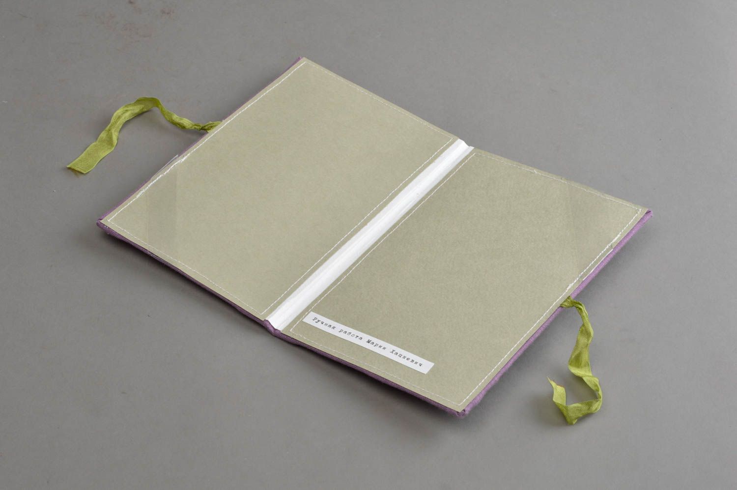 Handmade folder for documents scrapbooking folder textile folder wedding folder photo 2