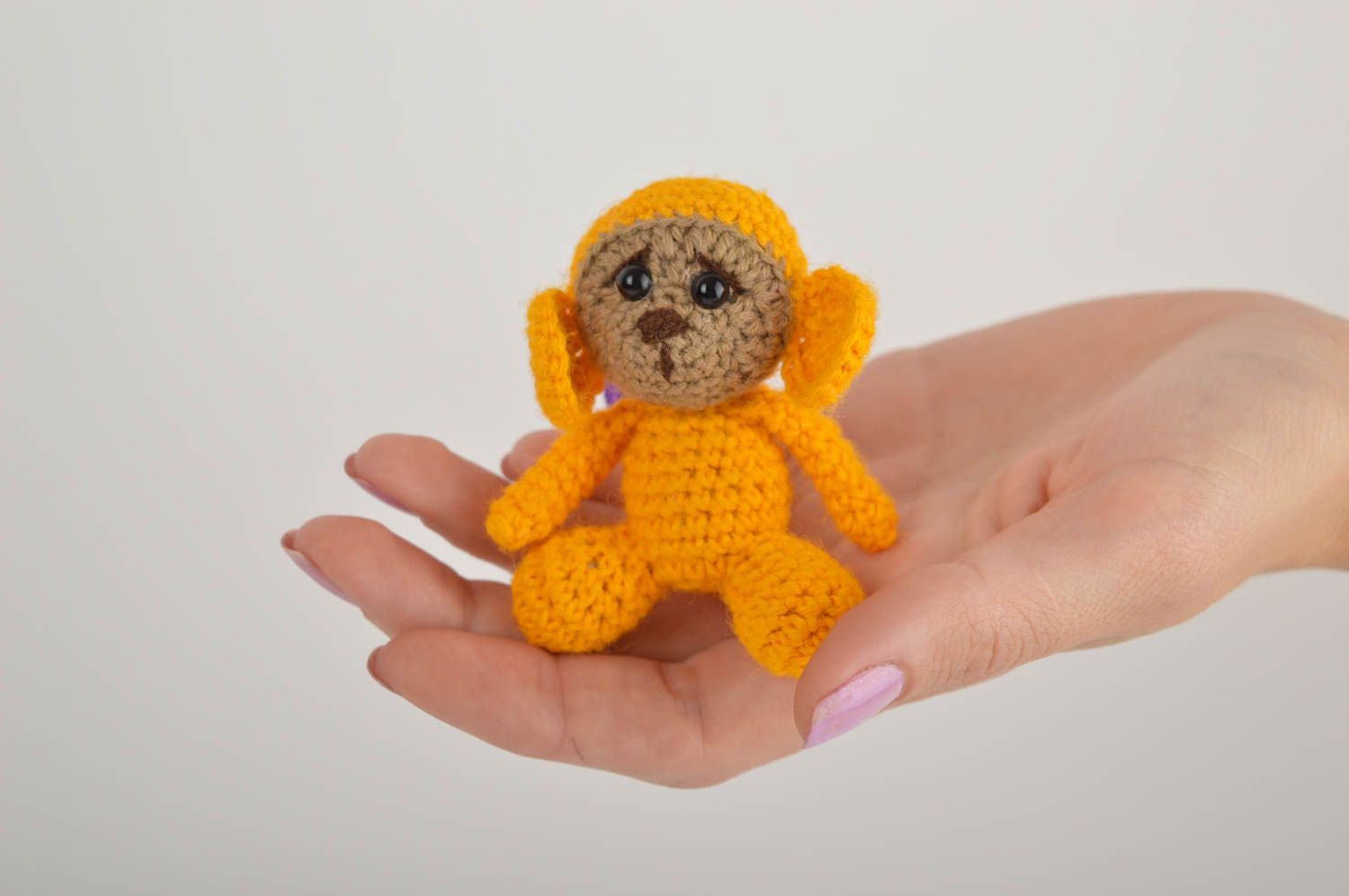 Juguete para niños hecho a mano regalo original muñeco tejido a crochet foto 5