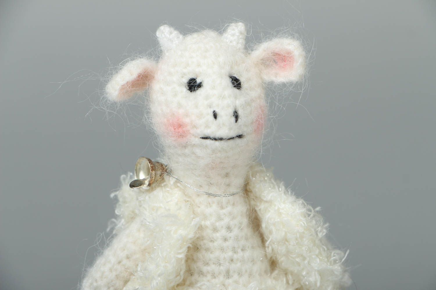 Soft crochet toy Little Goat photo 2