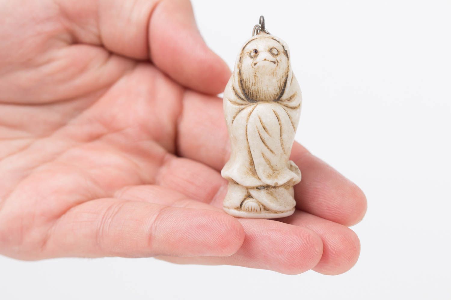Figurine décorative fait main Petite statue Déco maison ou porte clés design photo 5