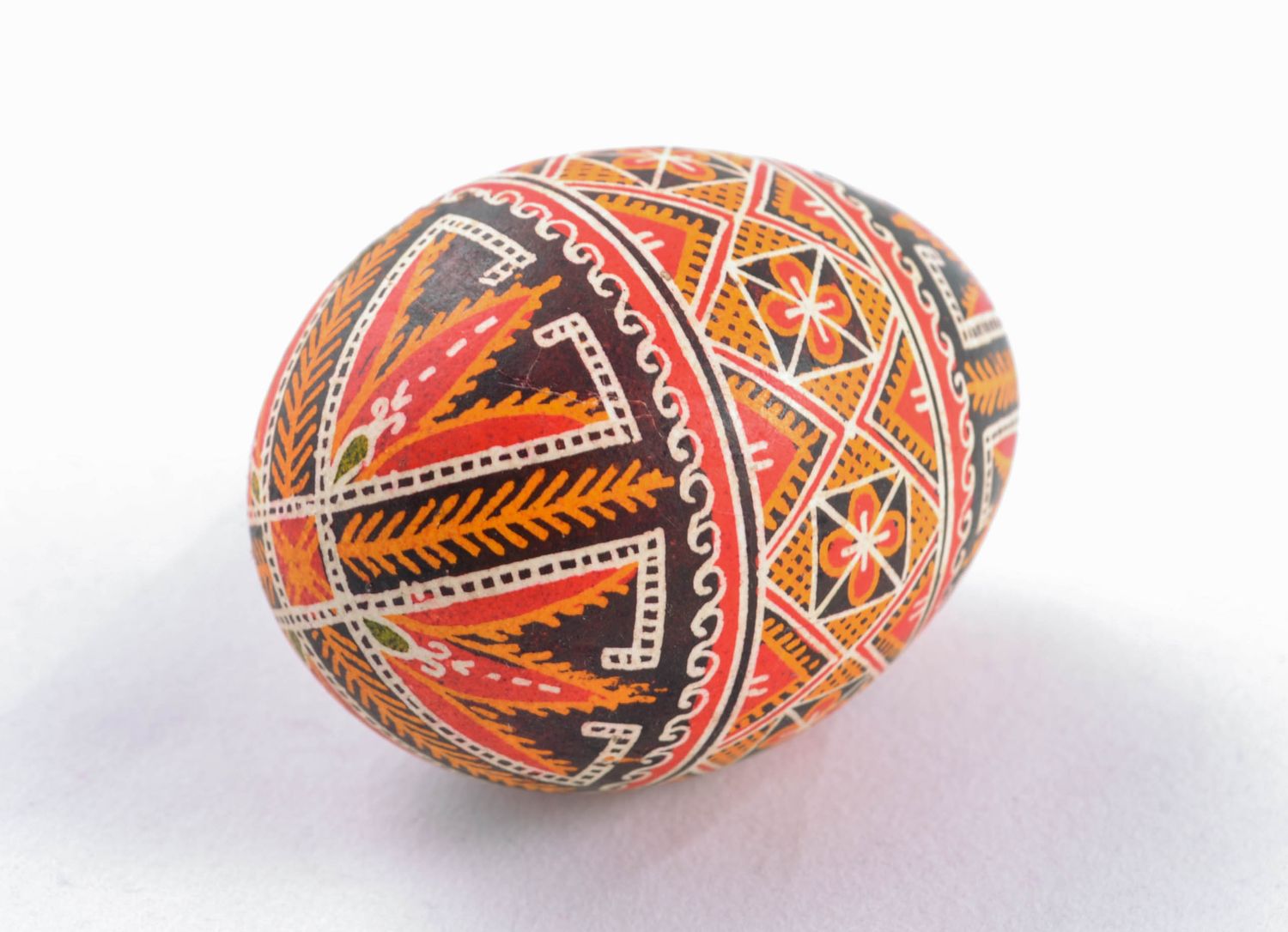 Bemaltes Osterei handmade im ukrainischen Stil foto 3