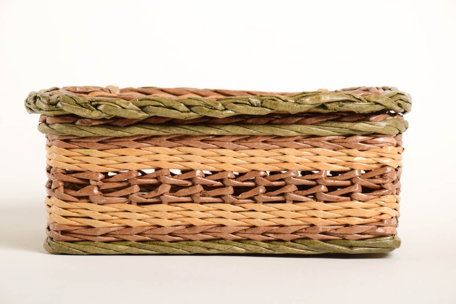 Handmade woven bread basket stylish lovely accessory beautiful kitchen utensils photo 2