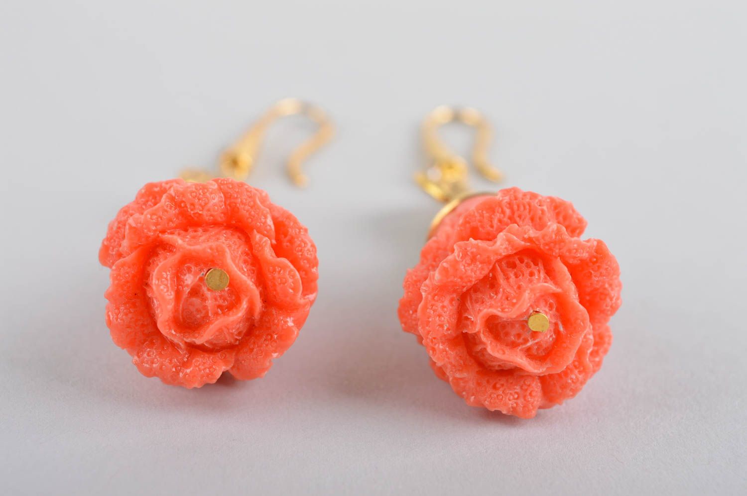 Homemade jewelry designer earrings flower jewelry women accessories gift for her photo 4