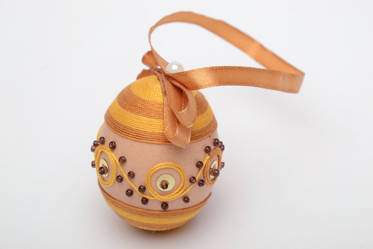 Colgante decorativo de huevo de Pascua foto 3