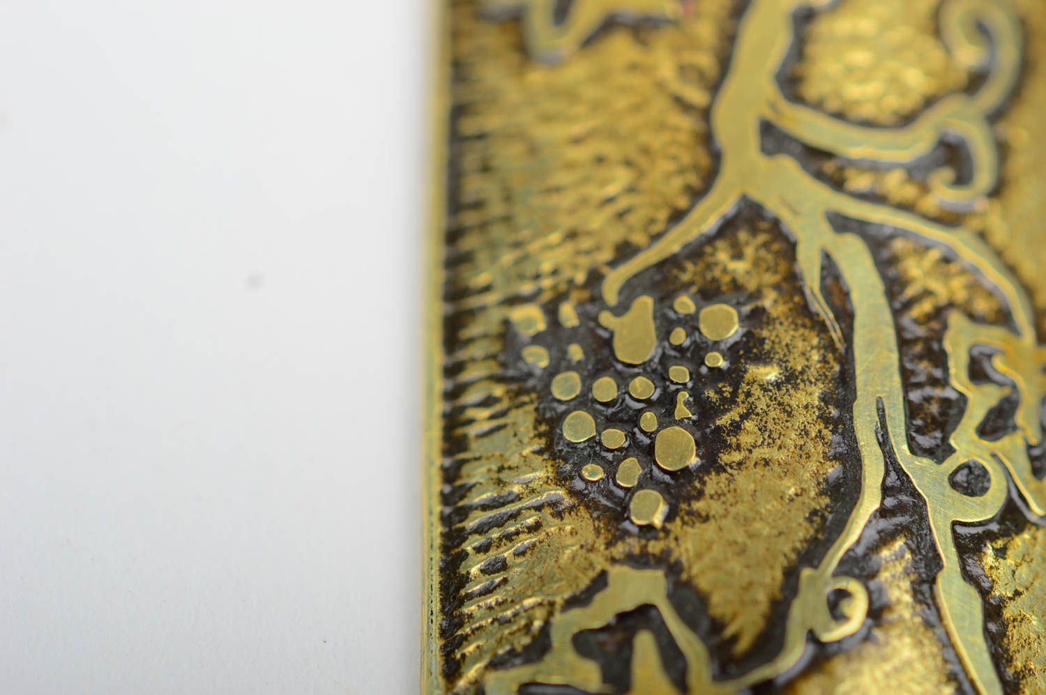 Красивые серьги ручной работы латунное украшение для девушки элитная бижутерия фото 3