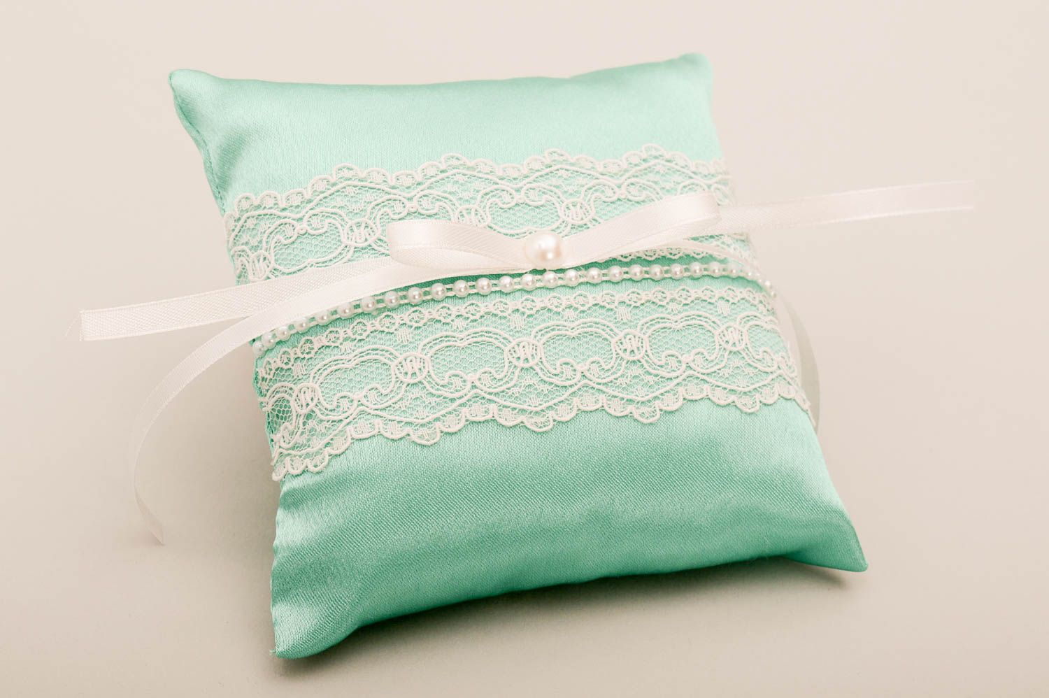 Handmade pillow designer pillow for rings wedding accessories decor ideas photo 2
