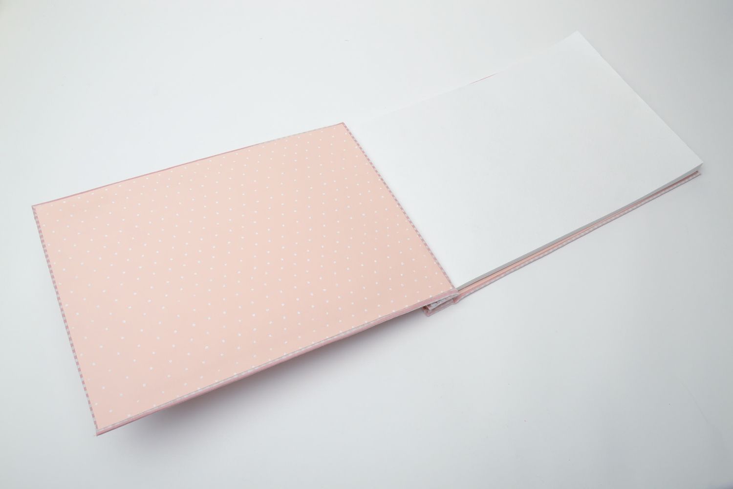 Handmade photo album of pink color 20 pages photo 3