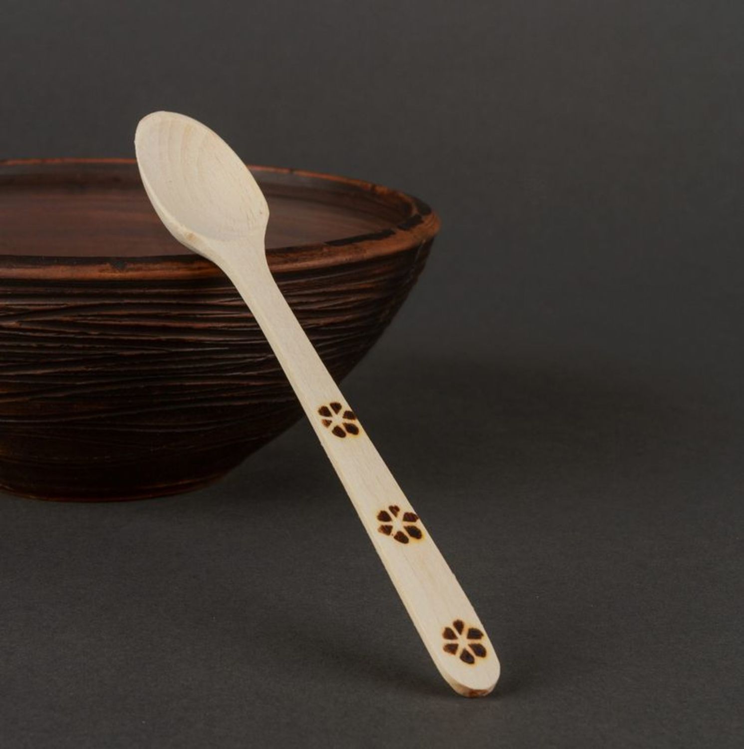 Wooden spice spoon photo 4