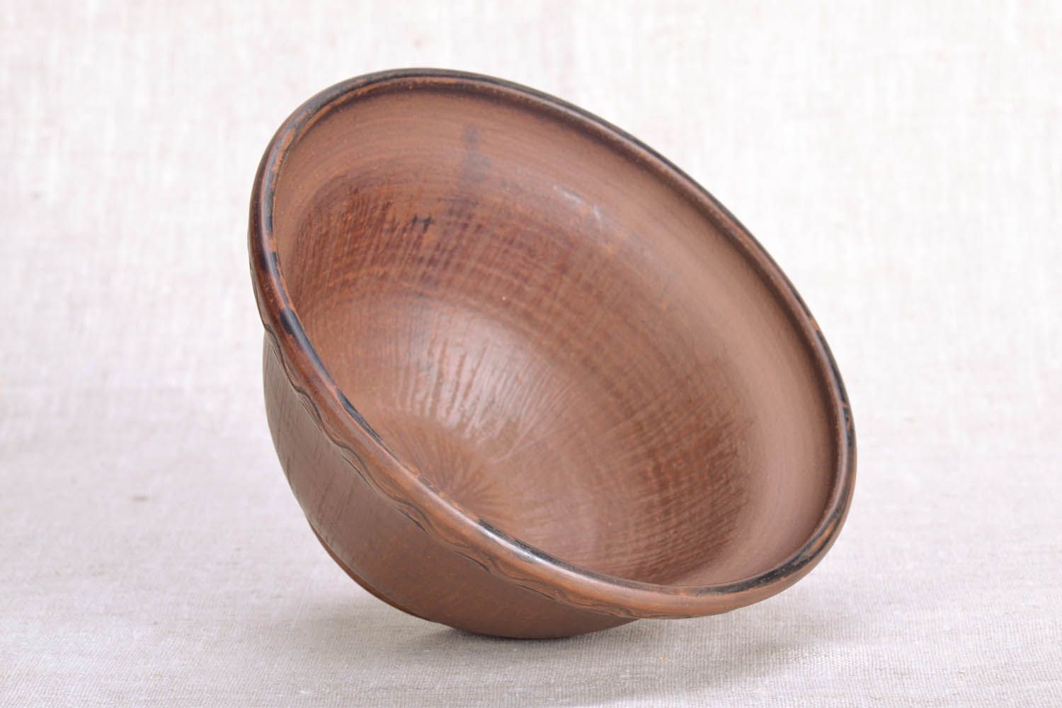 Cuenco de cerámica artesanal foto 3