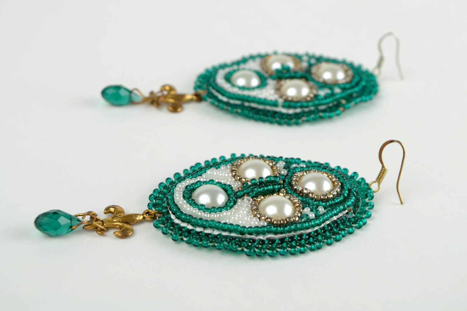 Beautiful handmade beaded earrings beautiful jewellery unusual gifts for her photo 5