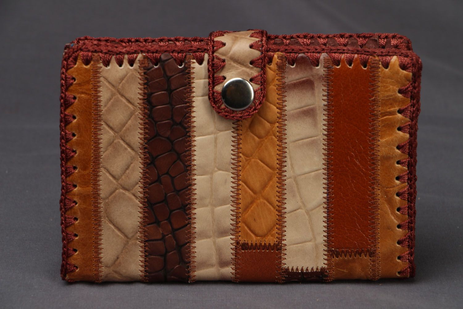 Genuine leather wallet photo 1