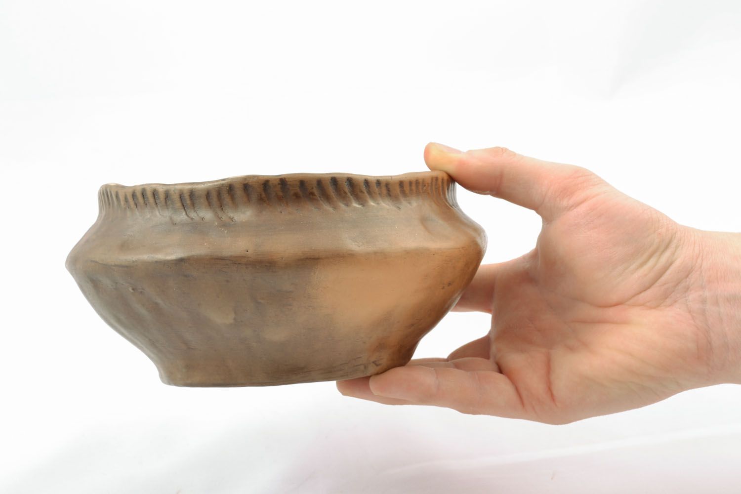 Homemade ceramic bowl photo 4