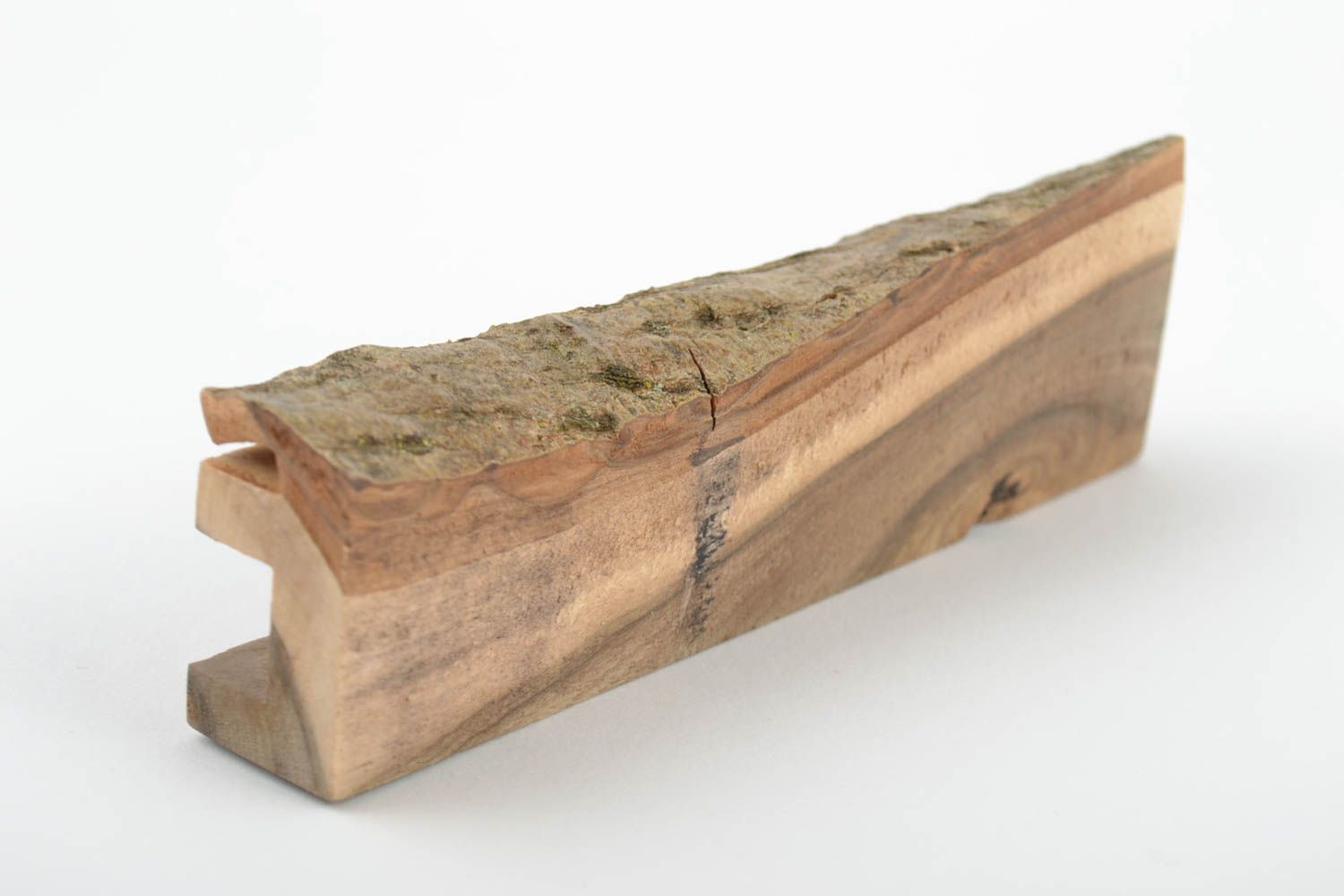 Öko reiner handgemachter Holz Tablet Halter ungewöhnlich Geschenk foto 3