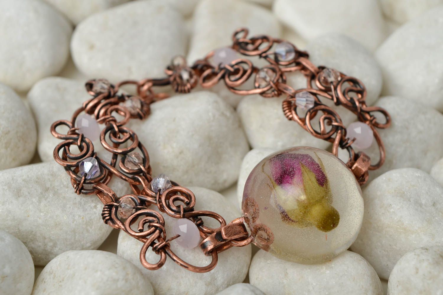 Handmade bracelet unusual bracelet gift ideas designer accessory for girls photo 1