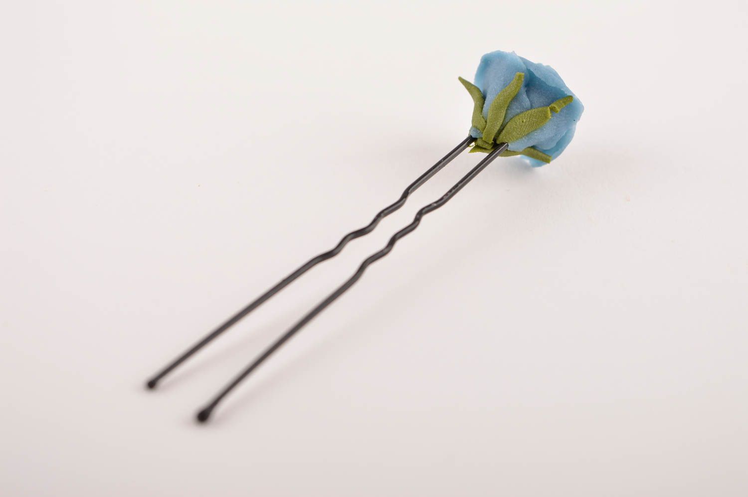 Handmade hair pin designer hair pin accessory for girls hair pins with flowers photo 4