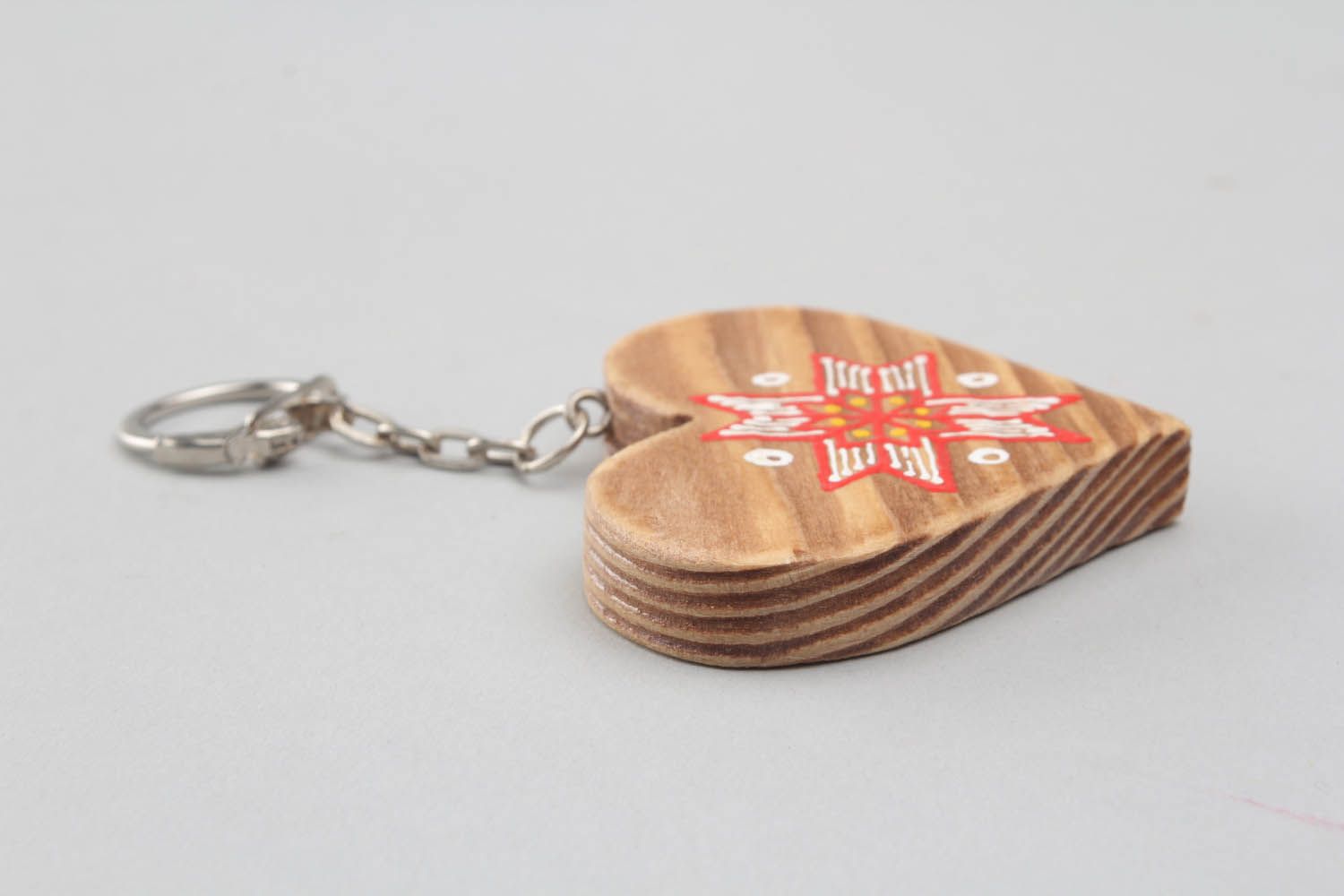 Wooden keychain photo 4