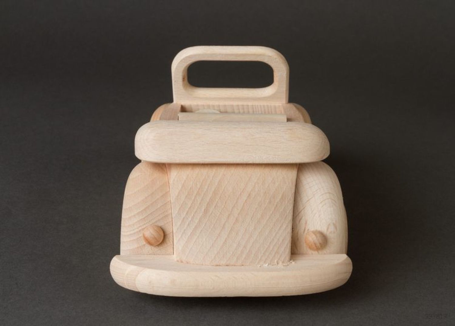 Wooden blank toy car photo 4