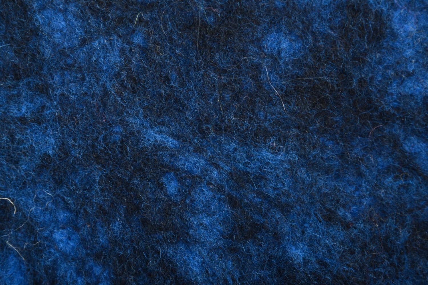 Béret en laine feutrée Chapeau fait main bleu marine Cadeau pour femme photo 5