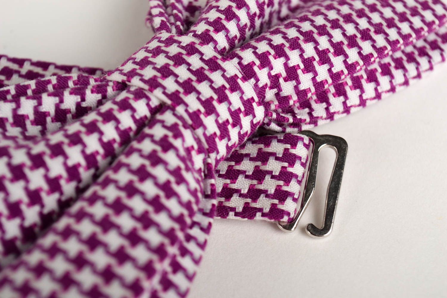 Corbata de lazo de colores artesanal pajarita moderna accesorio unisex foto 4