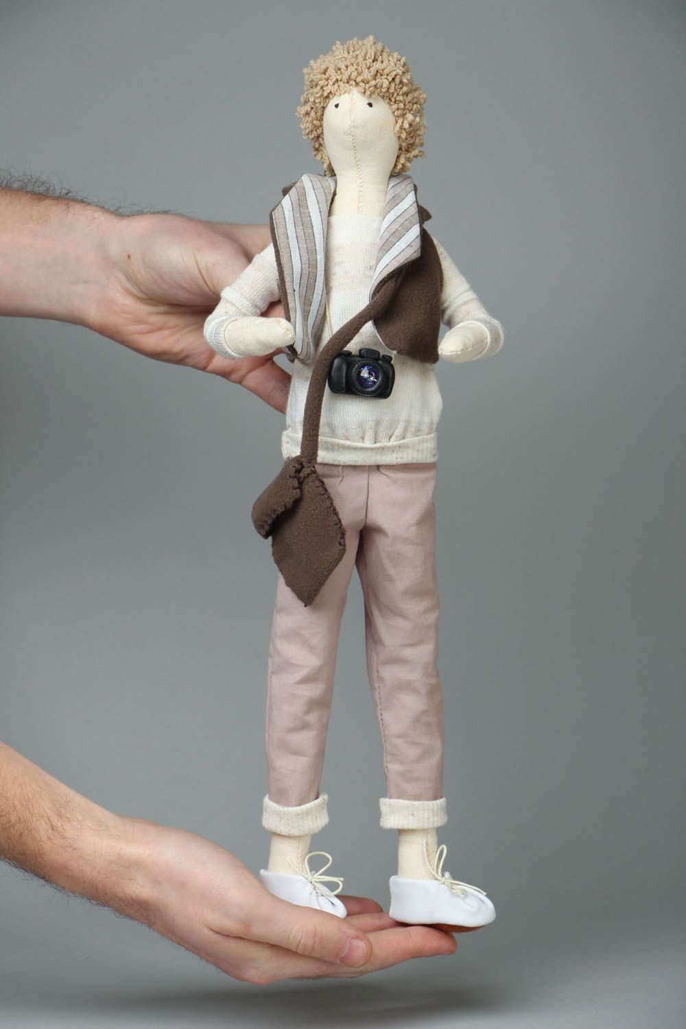 Авторская кукла из ткани фото 3