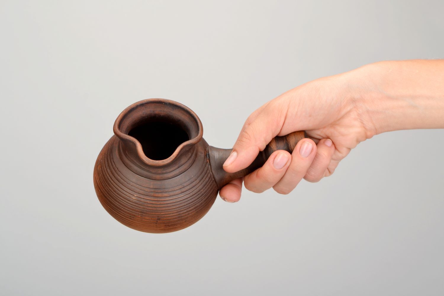 Ceramic Turkish coffee pot photo 2