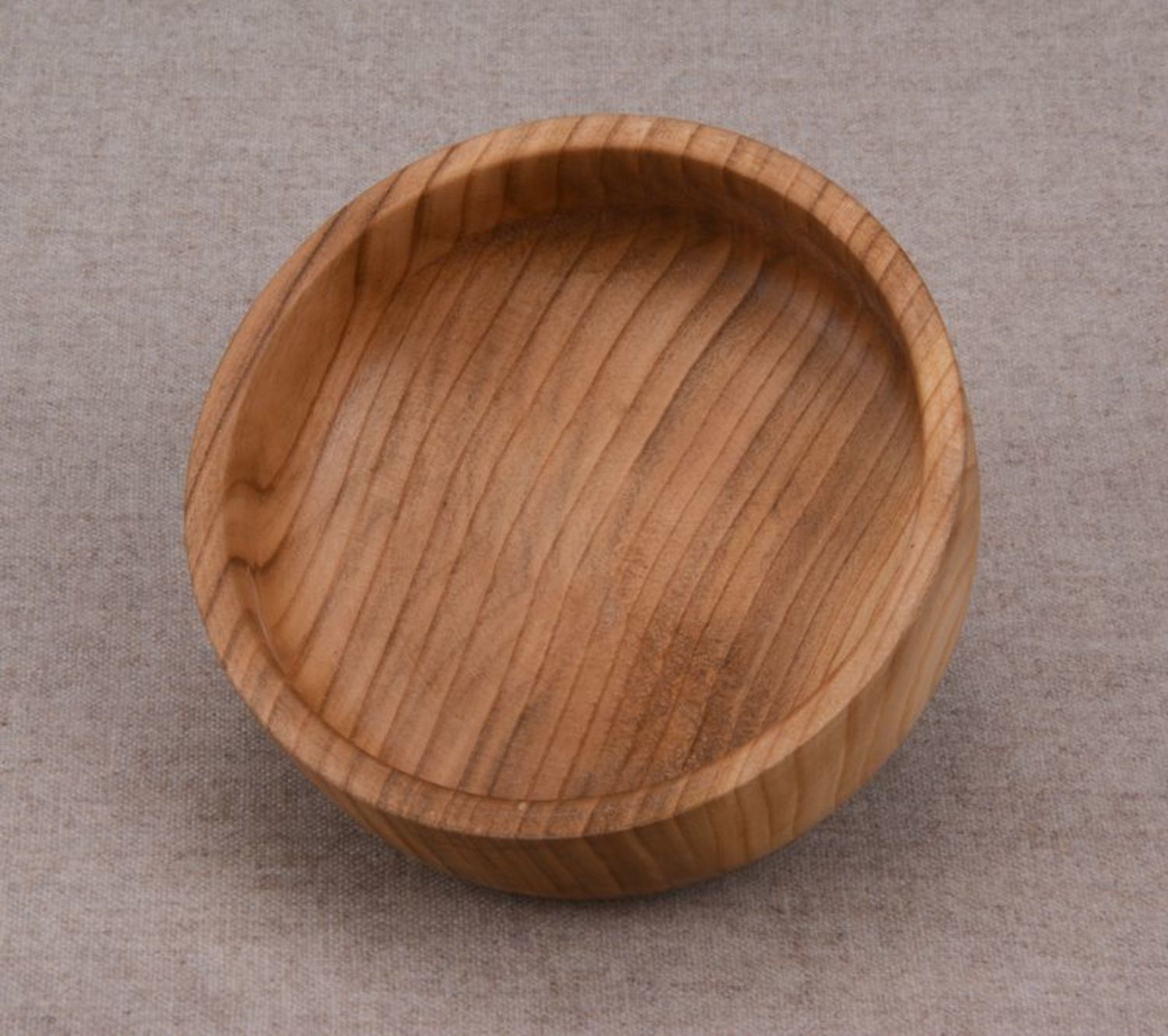 Ciotola di legno fatta a mano ciotola decorativa barattolo di cucina 
 foto 3