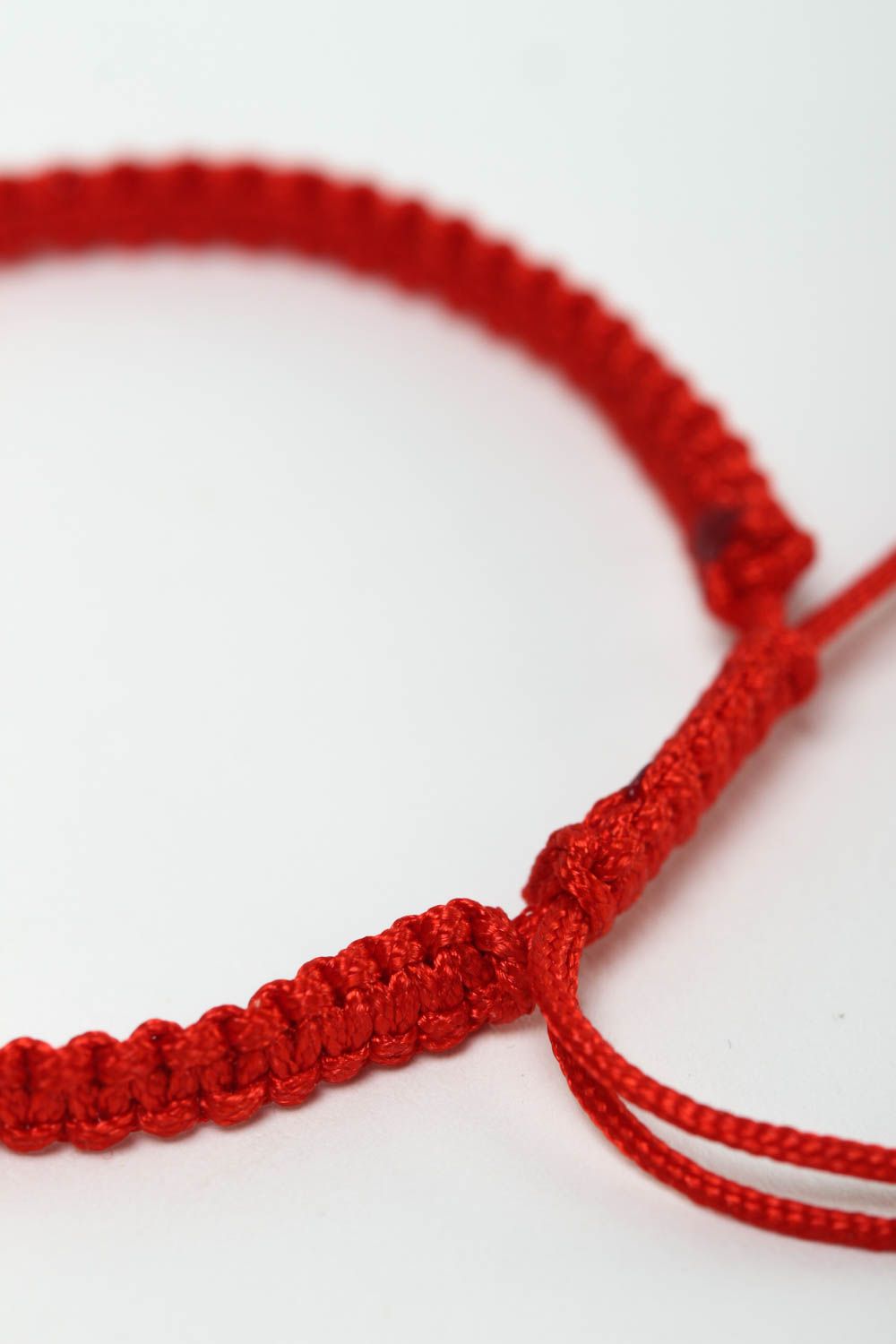 Unusual handmade woven cord bracelet thread bracelet designs artisan jewelry photo 4