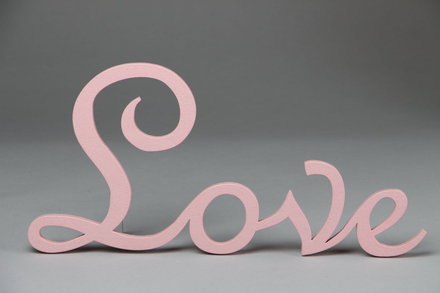 Chipboard letters Love photo 1
