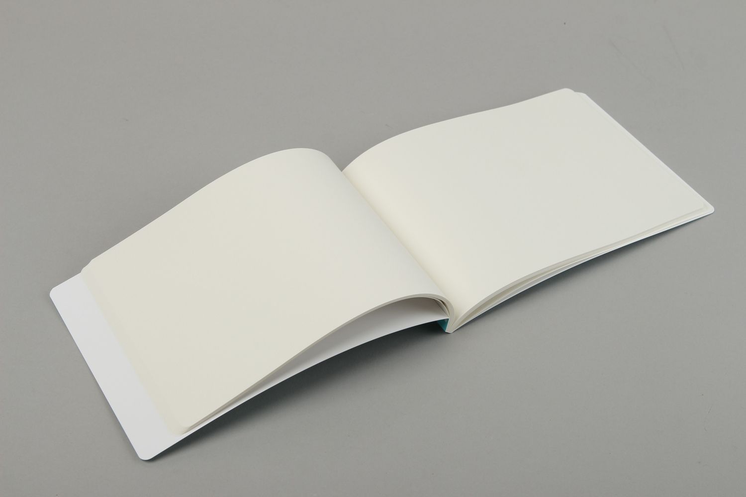 Блокнот ручной работы голубой скетчбук-блокнот альбом для художников арт хаус фото 4