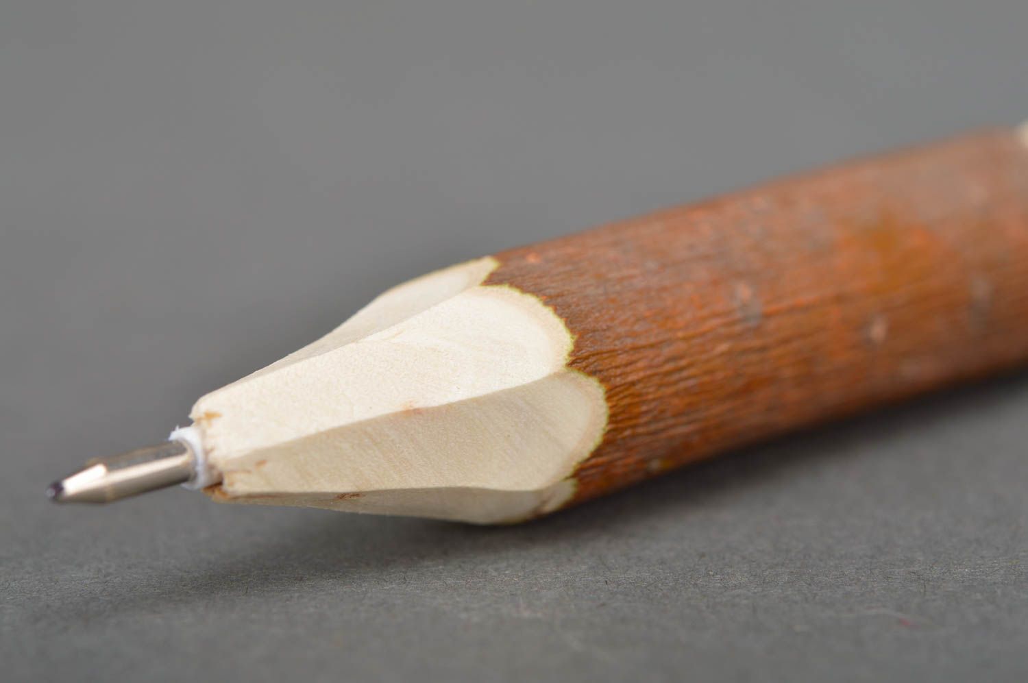 Деревянное изделие свисток - ручка сучок из вербы подарок для ребенка фото 3