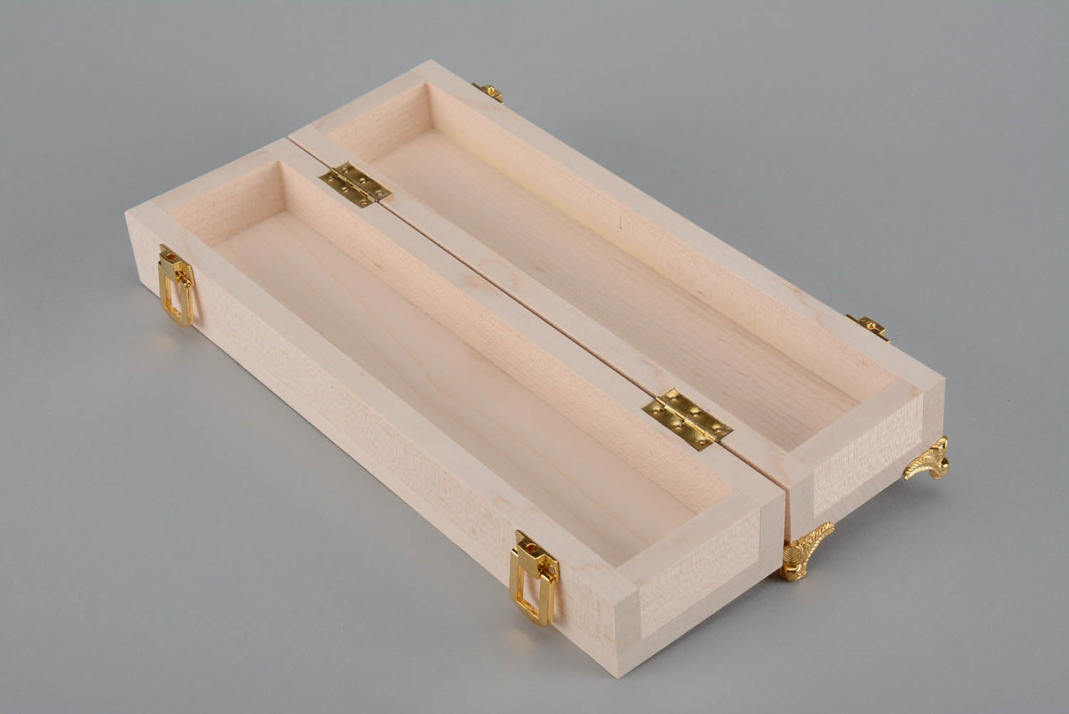 Blank box made of wood photo 4