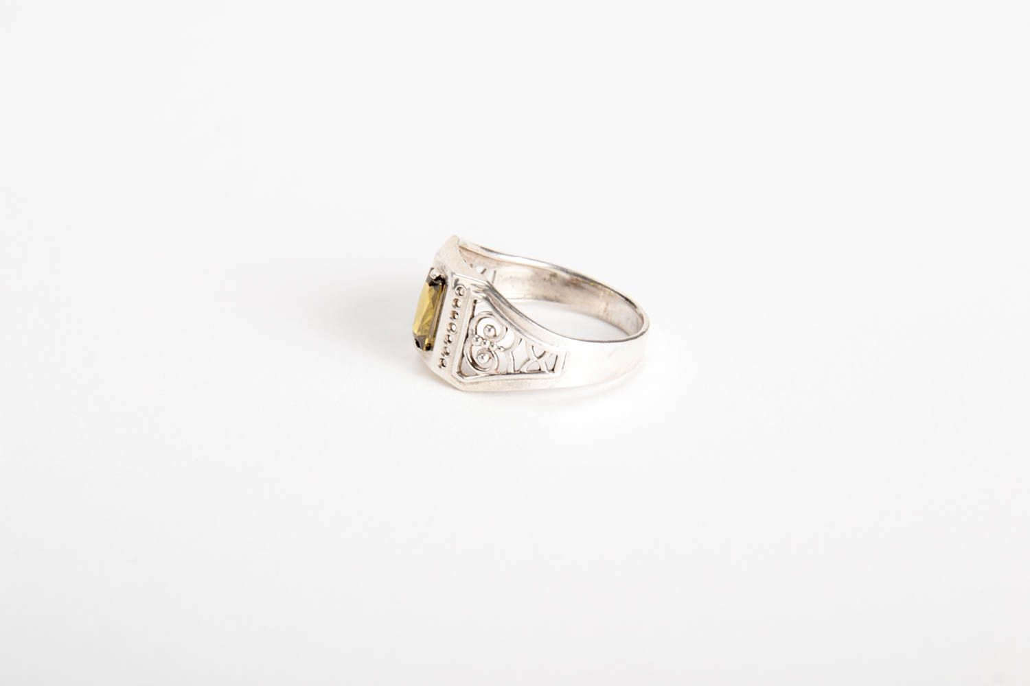 Мужское серебряное кольцо ручной работы красивое кольцо перстень мужской фото 2
